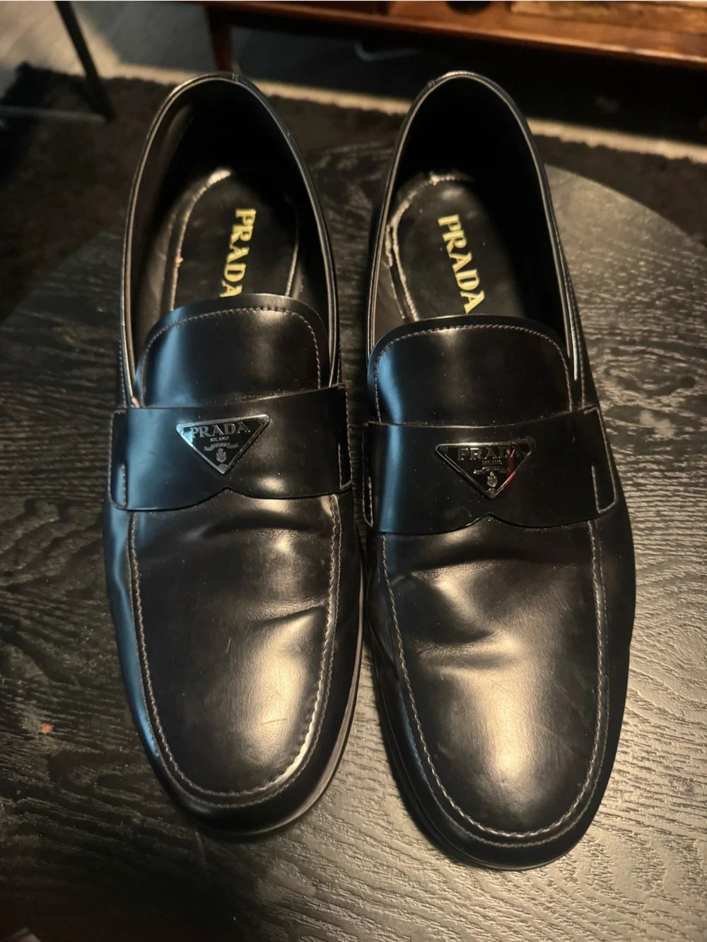 Prada Black Men’s Loafers